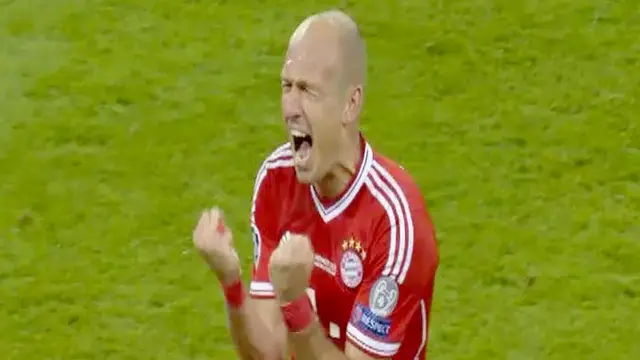Gol Telat Robben Antar Muenchen Juara