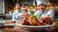 resep teriyaki ayam ©Ilustrasi dibuat AI