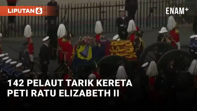 Momen Peti Ratu Elizabeth II Ditarik 142 Pelaut