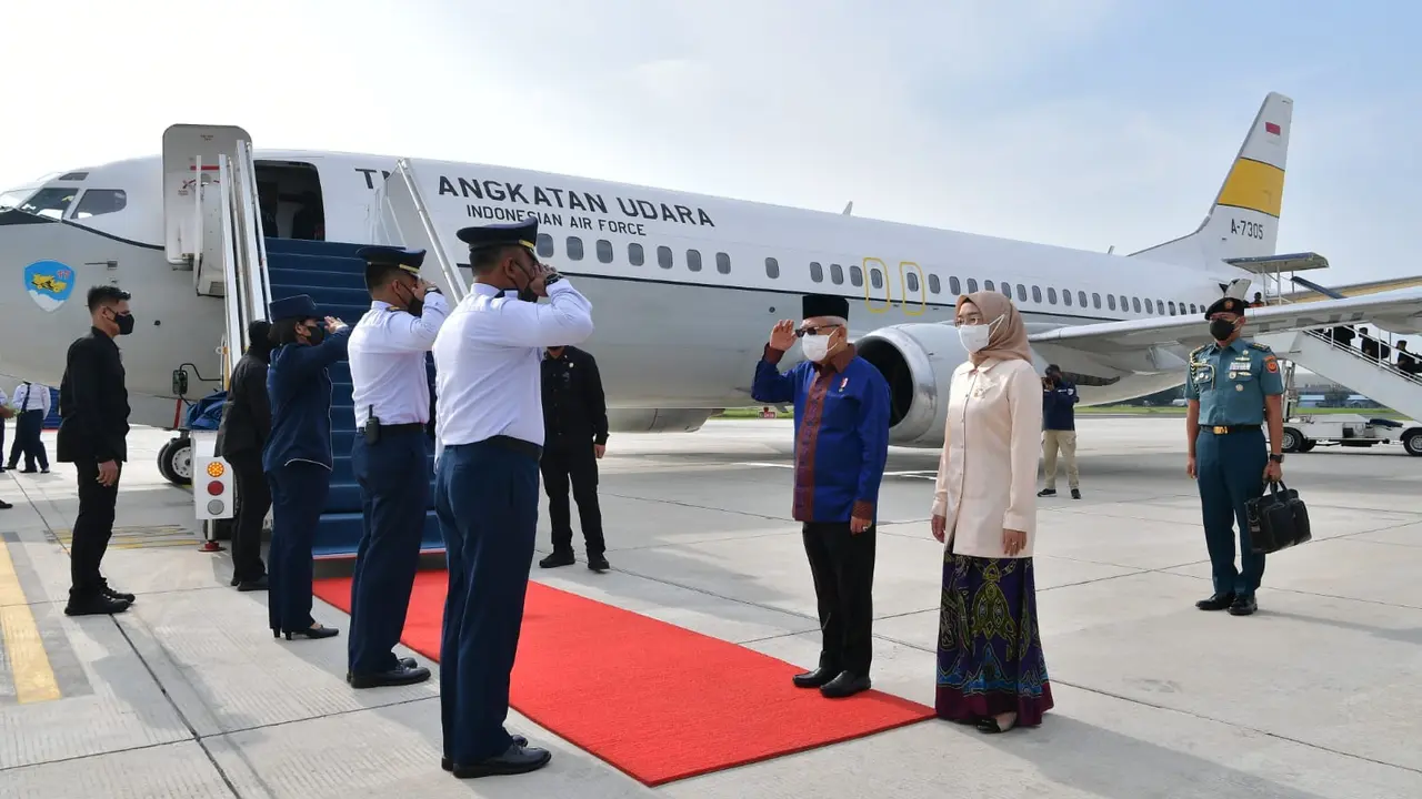 Wakil Presiden (Wapres) Ma’ruf Amin, yang juga Ketua Badan Pengarah Percepatan Otonomi Khusus Papua (BP3OKP), akan mengunjungi 4 Provinsi, mulai dari Provinsi Papua, Provinsi Papua Selatan, Papua Tengah, dan Papua Barat. (Setwapres)