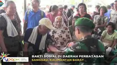  Bhakti sosial berupa khitanan massal serta pengobatan umum disambut antusias ribuan warga. 