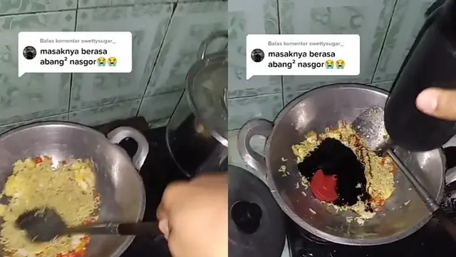 6 Momen Apes Ketumpahan Kecap saat Makan Ini Bikin Elus Dada