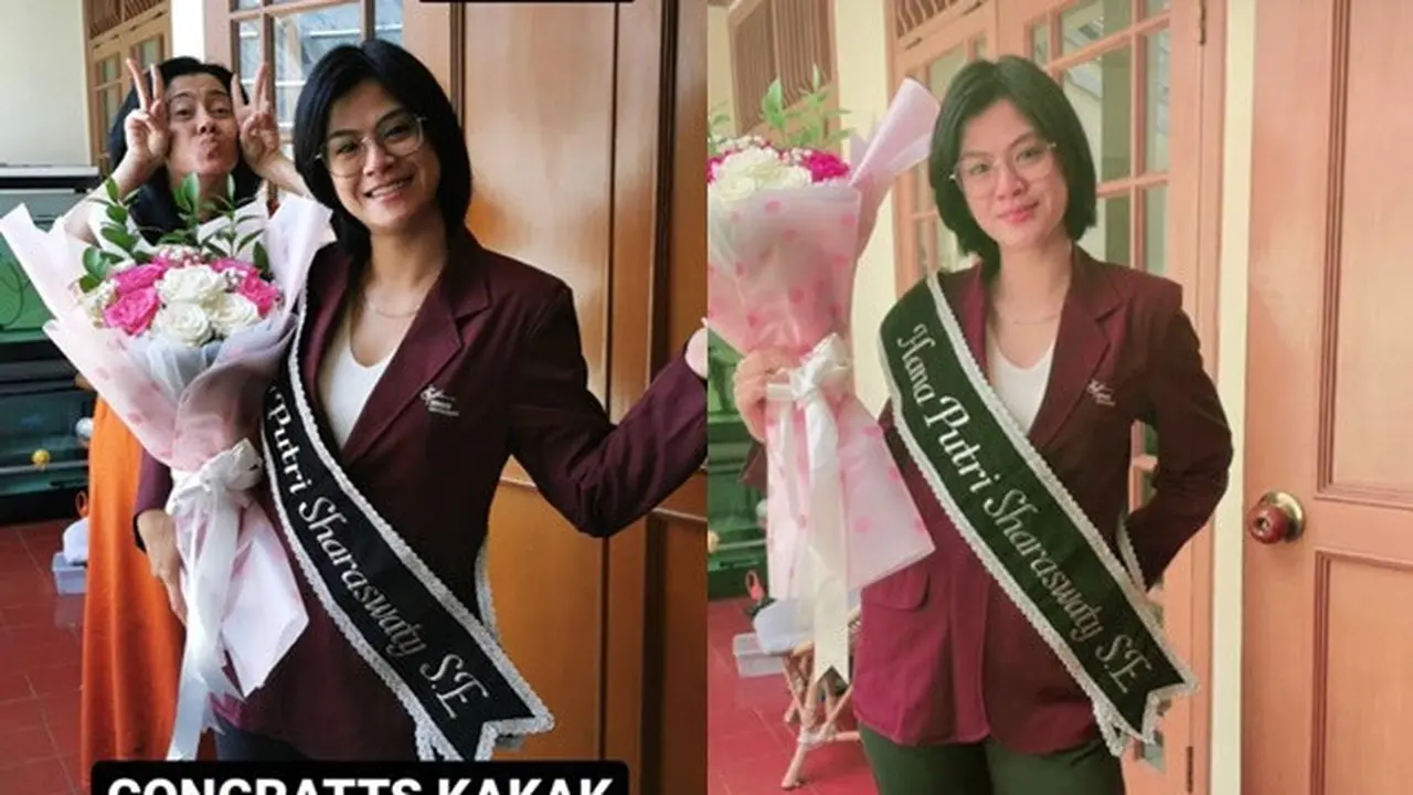 6 Momen Hana Saraswati Lulus Sidang Skripsi, Menangis Bahagia
