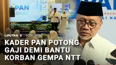 Kader PAN Potong Gaji untuk Bantu Korban Gempa