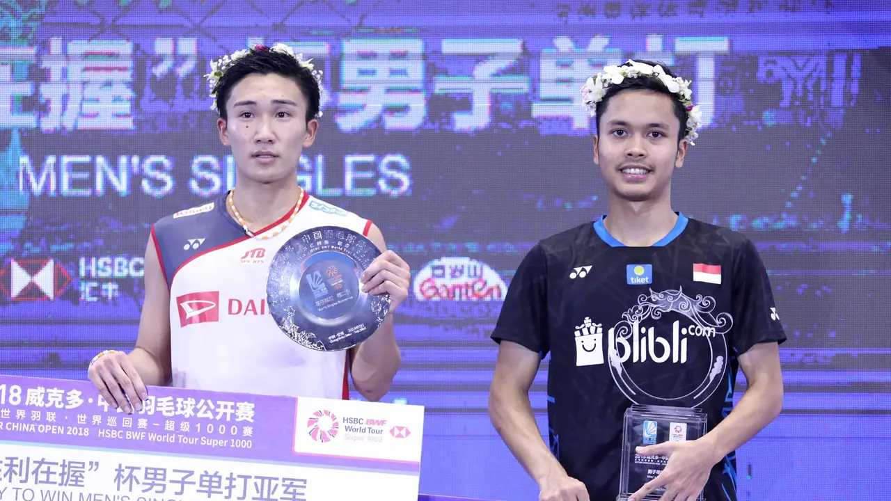 Anthony Sinisuka Ginting, China Terbuka 2018