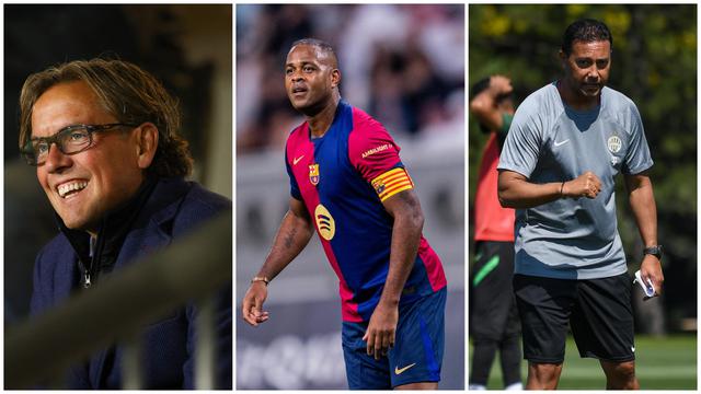 Alex Pastoor, Patrick Kluivert, Denny Landzaat.