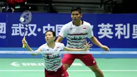 Ganda campuran Indonesia, Praveen Jordan/Debby Susanto, menjadi satu-satunya wakil Merah-Putih yang tersisa pada babak perempat final Kejuaraan Asia Bulutangkis 2017 di Wuhan, China. (PBSI)