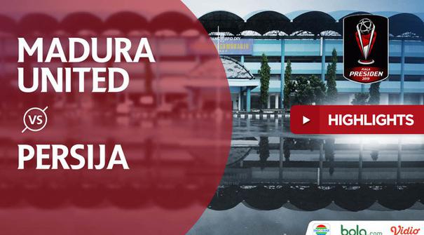 Berita video highlights Piala Presiden 2019 antara Madura United menghadapi Persija Jakarta  yang berakhir dengan skor 2-2.