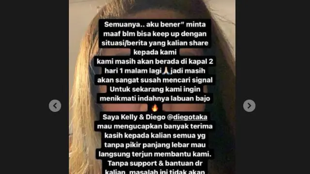 Akhir Kasus Pasangan Influencer Mengaku Tertipu Travel Agent Saat Liburan ke Labuan Bajo