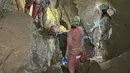 Federasi Caving Turki mengungkapkan bahwa secara logistik dan teknis, operasi mengeluarkan Dickey merupakan salah satu misi penyelamatan dari gua terbesar sepanjang sejarah. (CNSAS Via AP)