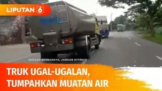Viral, sopir truk ini nurut saat diminta dua remaja bikin konten video ugal-ugalan di jalan. Alhasil, truk tangki air tersebut menumpahkan sebagian muatannya dan membahayakan orang lain.