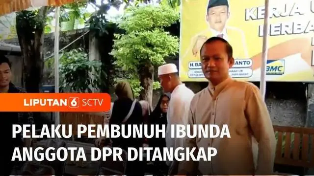 Polisi masih terus memeriksa pelaku pembunuhan terhadap ibunda dari anggota DPR Bambang Hermanto. Dari hasil pemeriksaan polisi, pelaku adalah orang yang biasa membantu korban di rumahnya, membunuh karena sakit hati.