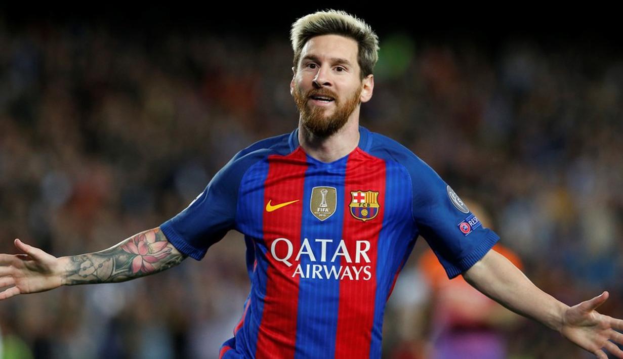 Lionel Messi juga sudah mencetak 3 hattrick bersama Barcelona saat bertanding dalam ajang Copa Del Rey. (AFP/Pau Barrena)