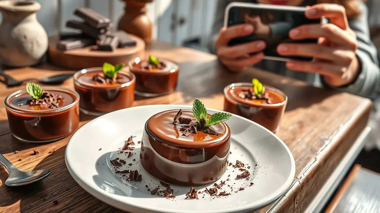 cara buat puding coklat