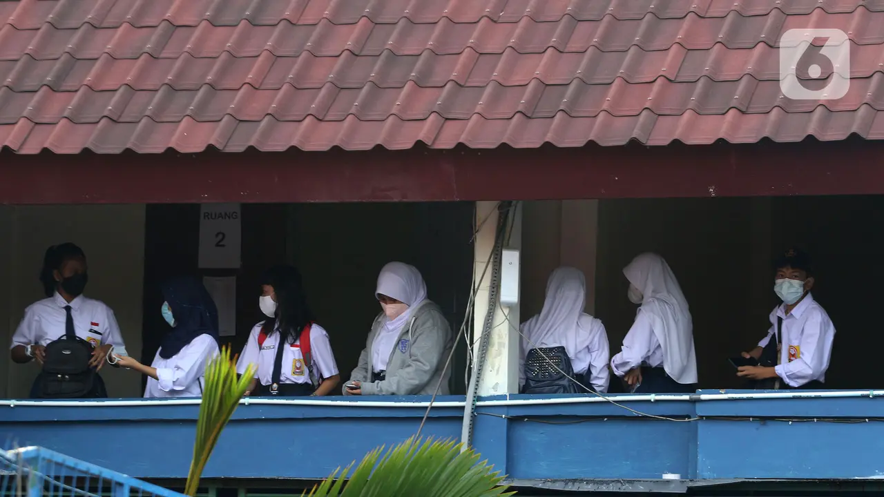 FOTO: Pemberlakuan Pembelajaran Tatap Muka Terbatas di Depok