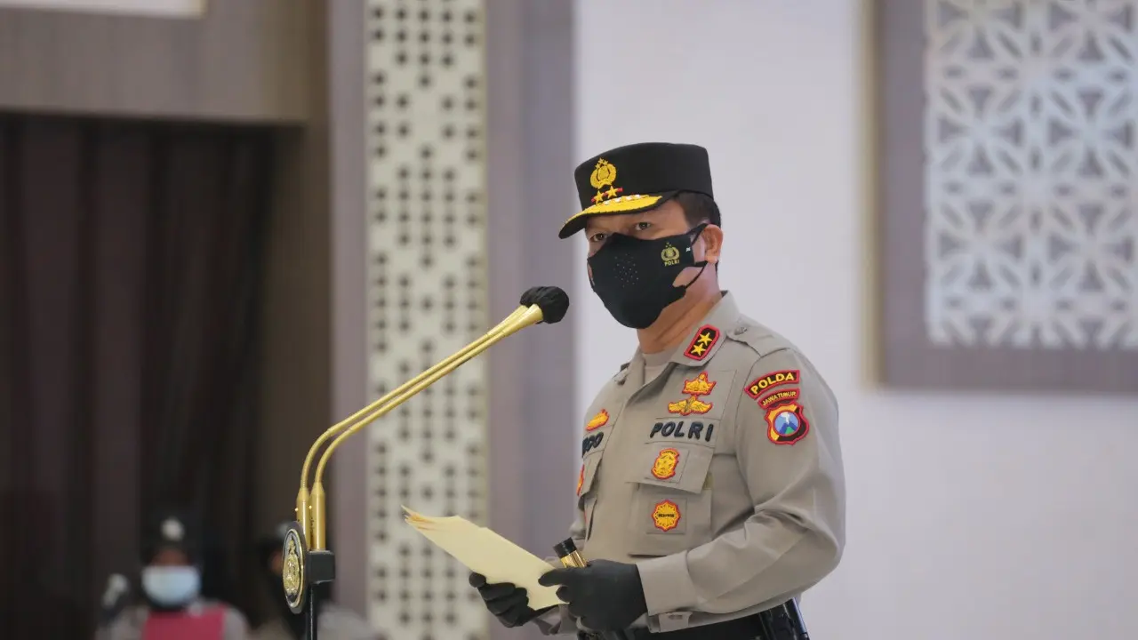 Kapolda Jawa Timur (Jatim) Irjen Pol Nico Afinta (Dian Kurniawan/Liputan6.com)