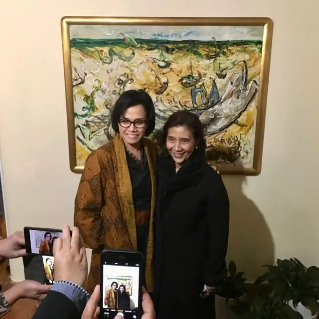 Sri Mulyani dan Susi Pudjiastuti