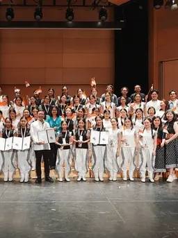 The Resonanz Children’s Choir sukses mengharumkan nama Indonesia setelah meraih gelar juara umum dalam kompetisi paduan suara bergengsi di Eropa. (Foto/Dok:
