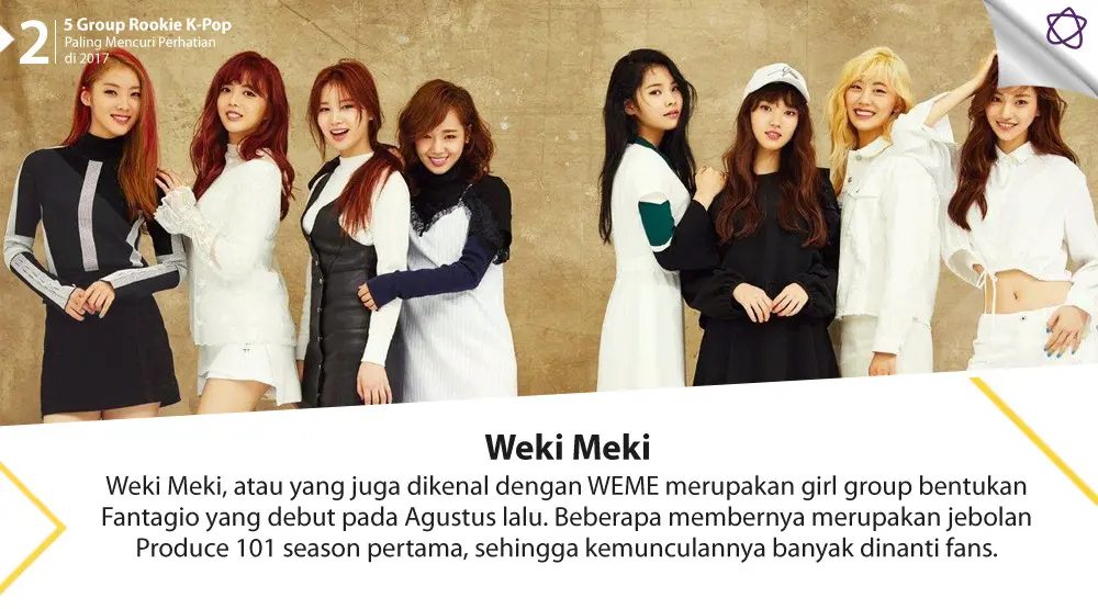 Siapa saja grup K-Pop pendatang baru yang bersinar di 2017? (Desain: Nurman Abdul Hakim/Bintang.com)