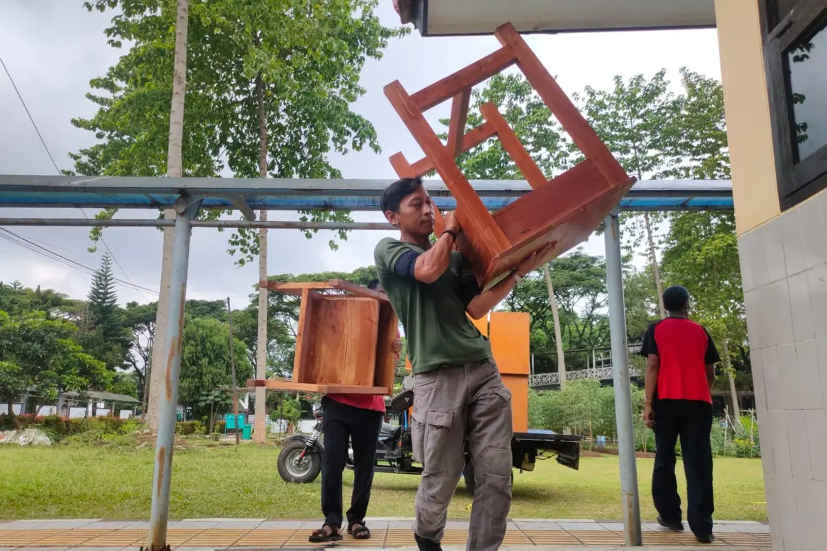 Kemensos mulai renovasi bangunan SLBN A Pajajaran di Bandung, Jawa Barat.(Dokumentasi Humas Kemensos)