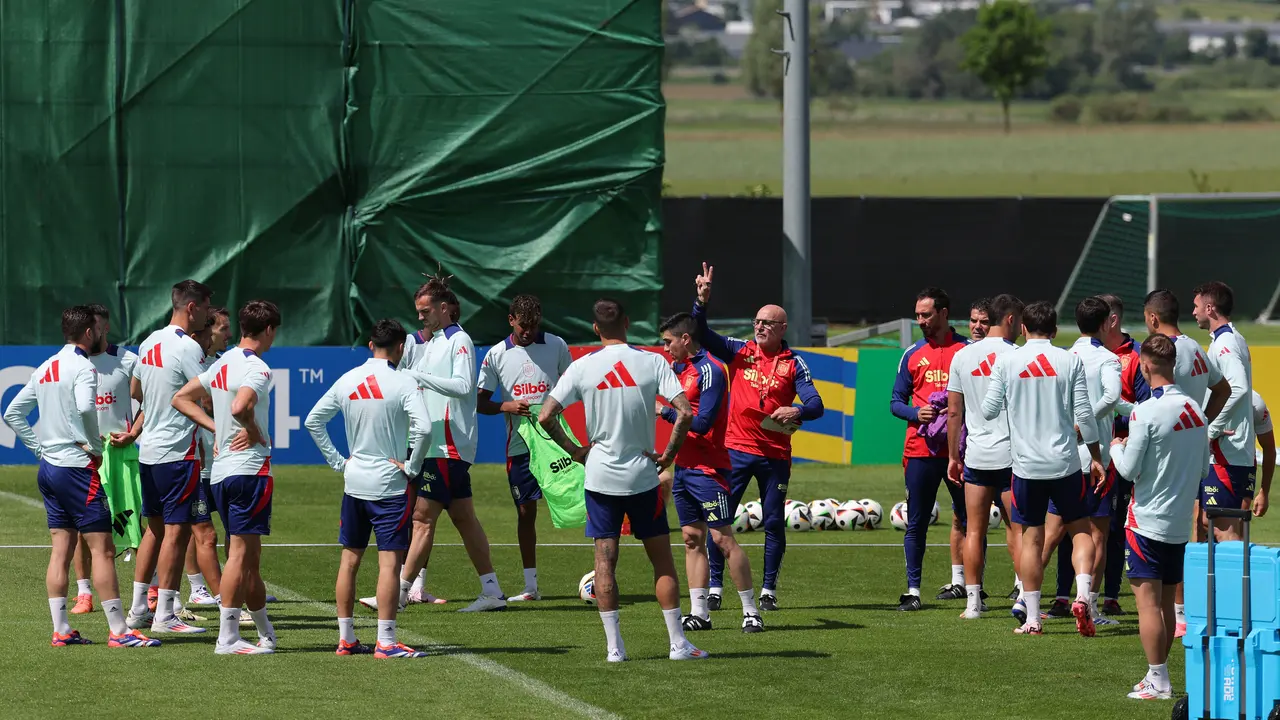 Latihan Timnas Spanyol Jelang Euro 2024