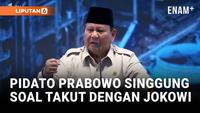 Pidato Prabowo Pidato Singgung Takut dengan Jokowi Saat Resmikan Pabrik di Cilegon