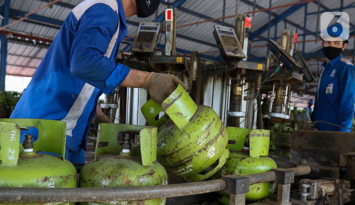 Hal ini untuk memastikan kualitas dan kuantitas LPG Subsidi untuk masyarakat sesuai standar. (Liputan6.com/Herman Zakharia)