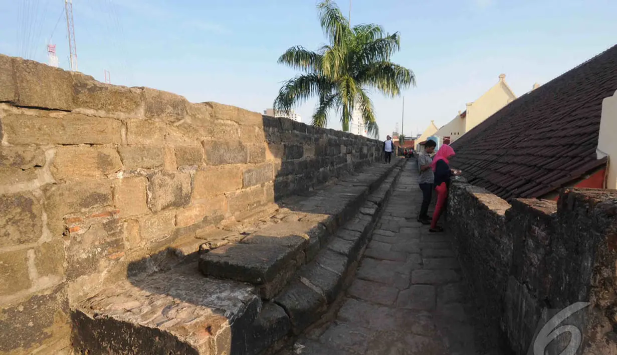 Benteng ini kemudian digunakan oleh Belanda sebagai pusat penampungan rempah-rempah di Indonesia bagian timur. Foto diambil pada Jumat (9/5/2014) (Liputan6.com/Herman Zakharia)