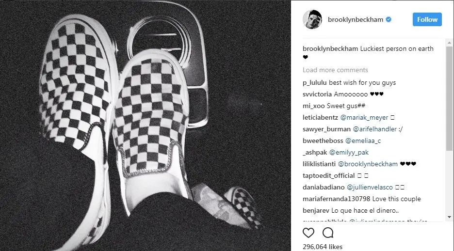 Melihat kemesraan Brooklyn Beckham dan Chloe Grace Moretz yang kembali balikan. (Instagram.com/brooklynbeckham)
