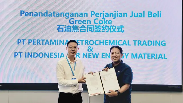 Green coke