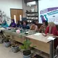 Konferensi pers Women's March Jakarta 2018 diselenggarakan di Kantor Komnas Perempuan di Jakarta, Kamis (1/3/2018). Dalam tuntutannya, para aktivis menuntut hak untuk perlindungan perempuan dan kaum marginal lainnya.