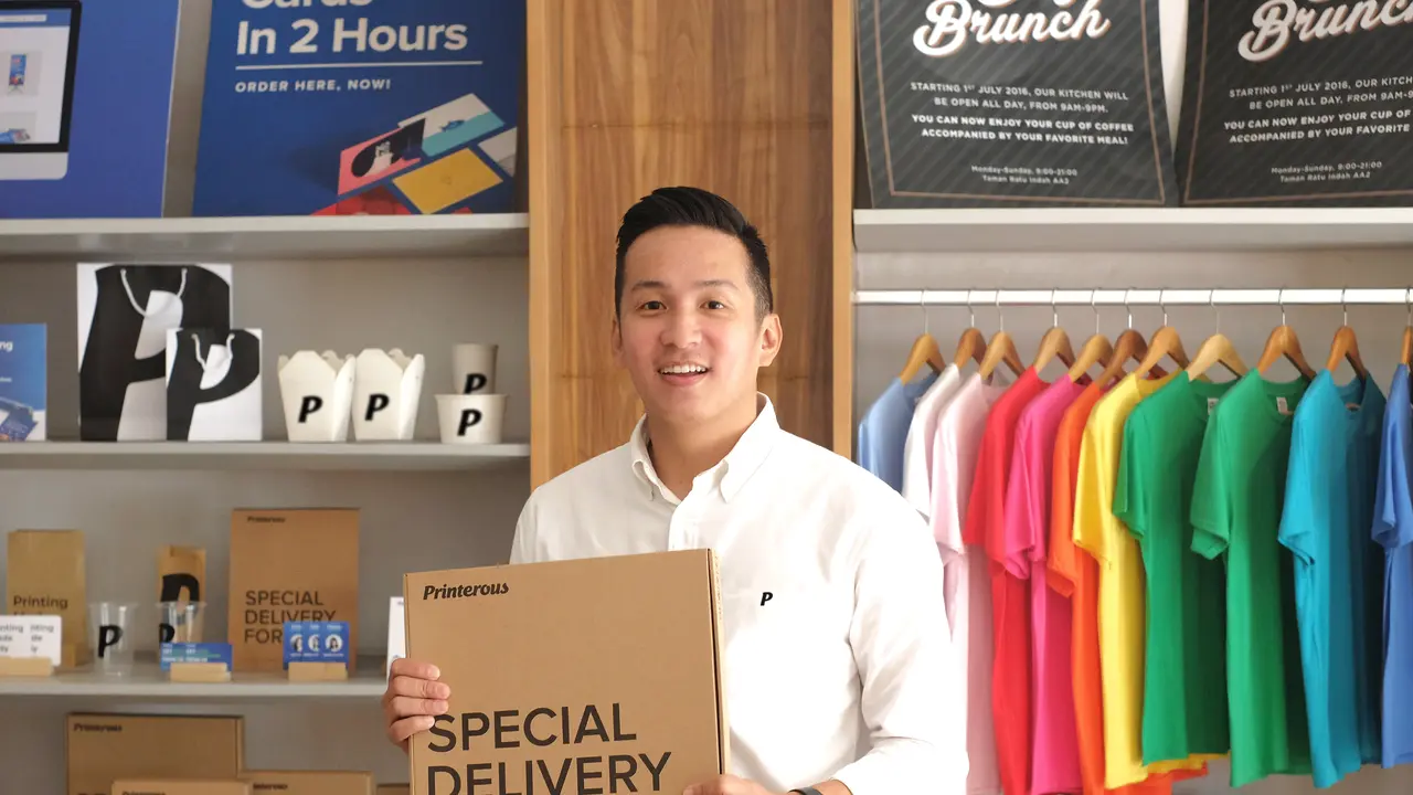 Kevin Osmond, Founder dan CEO Printerous
