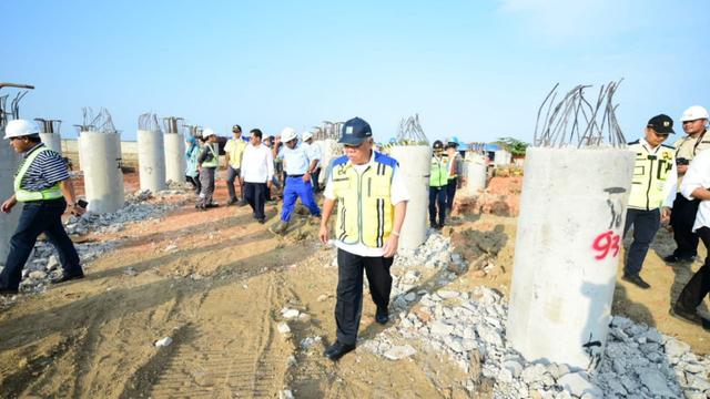 Pembangunan akses Pelabuhan Patimban