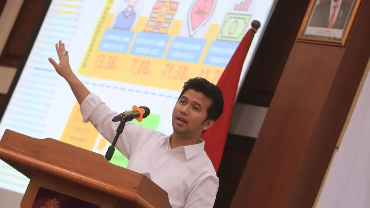 Wagub Jawa Timur Emil Dardak. (Dian Kurniawan/Liputan6.com)