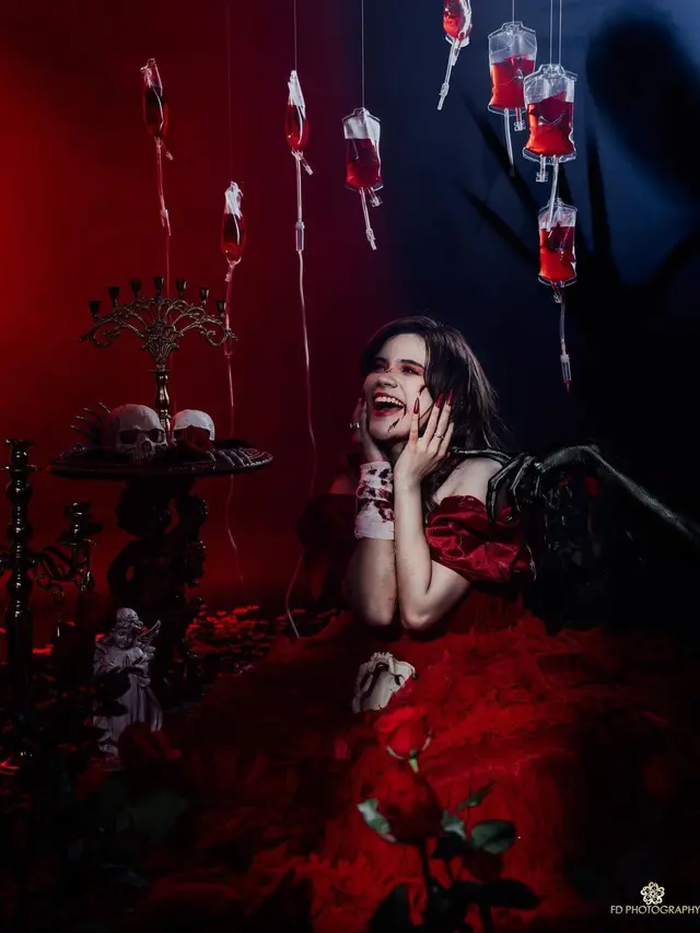 Gaya 7 Seleb saat Pemotretan dengan Konsep Halloween, Tampil Maksimal