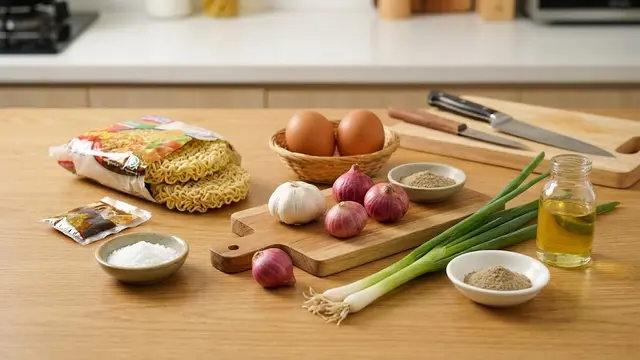 Cara Membuat Martabak Mie Telur Sederhana