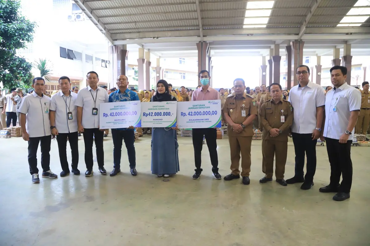 Penandatangan MoU antara Pemerintah Kota (Pemkot) Tangerang bersama kantor BPJS Ketenagakerjaan wilayah Banten (Istimewa)