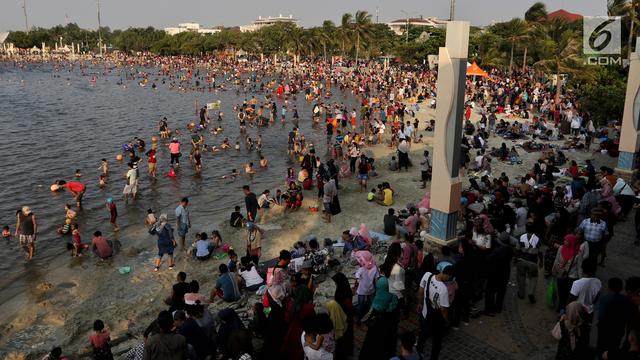 Libur Lebaran Kedua di Ancol