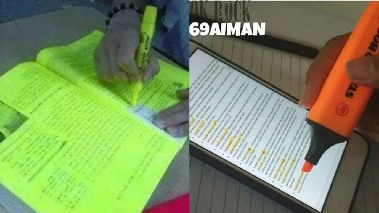 6 Tingkah Absurd Murid Saat Pakai Stabilo Ini Enggak Habis Pikir
