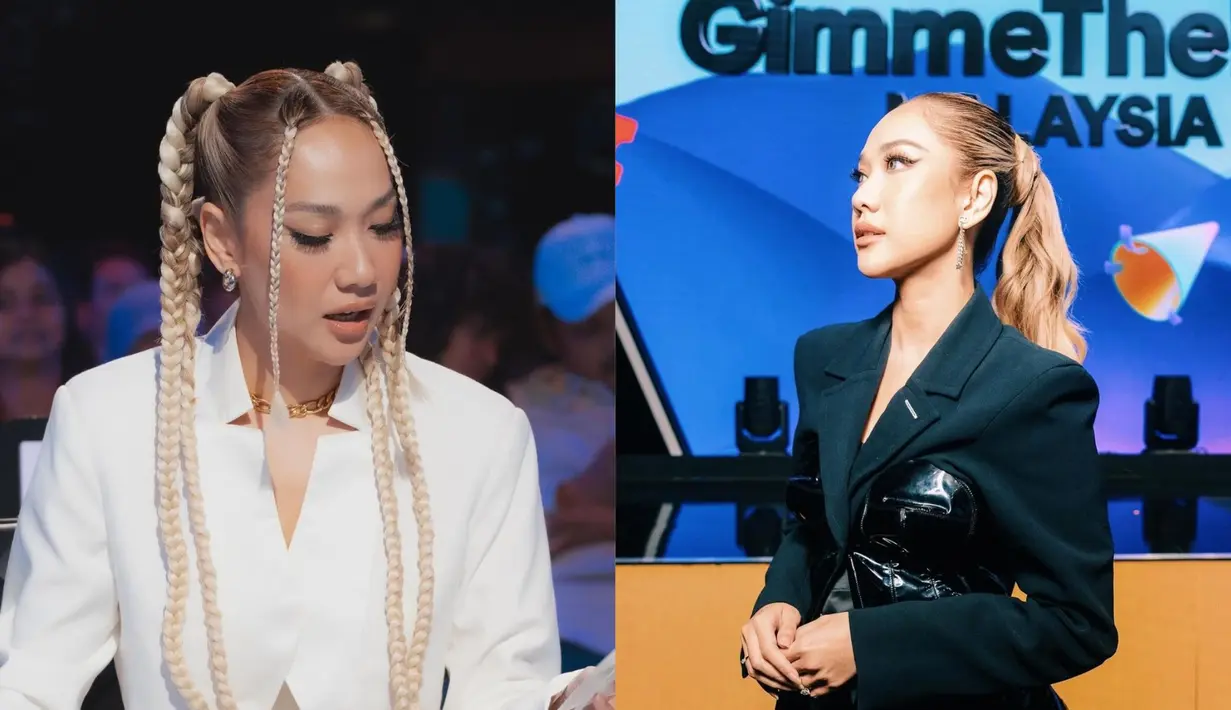 Tak hanya di Indonesia, Bunga Citra Lestari juga dipercaya jadi juri pencarian bakat di Malaysia. Tampilannya yang artsy dengan busana tertutup tuai pujian. [@itsmebcl]