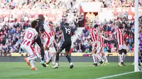 Stoke City vs Manchester United (Twitter MU)