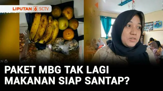VIDEO: Viral! MBG Isi Bahan Mentah dan Makanan Ringan, Ada Perubahan?