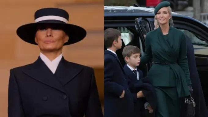 Parade Busana ala Royal Family Melania Trump, Ivanka Trump, dan Arabella di Pelantikan Donald Trump, Duplikasi Gaya Kerajaan Inggris