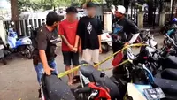 Dua Maling Motor Diciduk, Uang Curian Dipakai Foya-foya