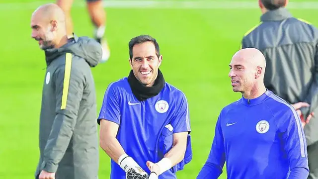 Claudio Bravo - Willy Caballero (Manchester City)