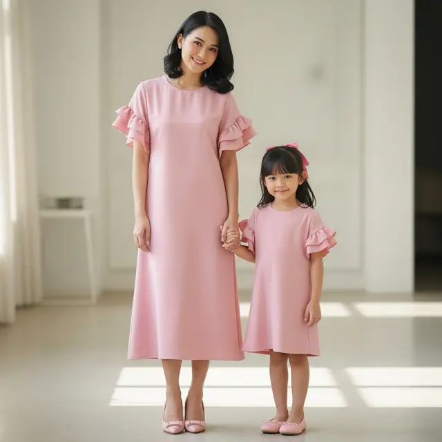 Model Dress Couple Ibu dan Anak