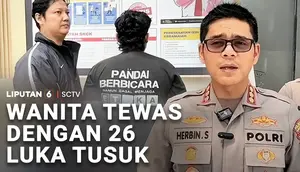 Wanita Tewas dengan 26 Luka Tusuk