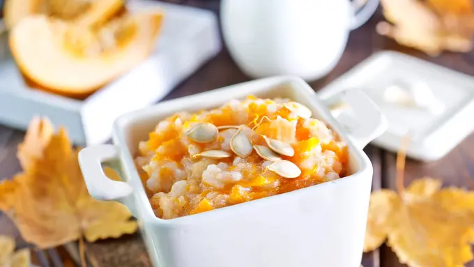 Resep Nasi Panggang Labu Rempah tanpa Minyak