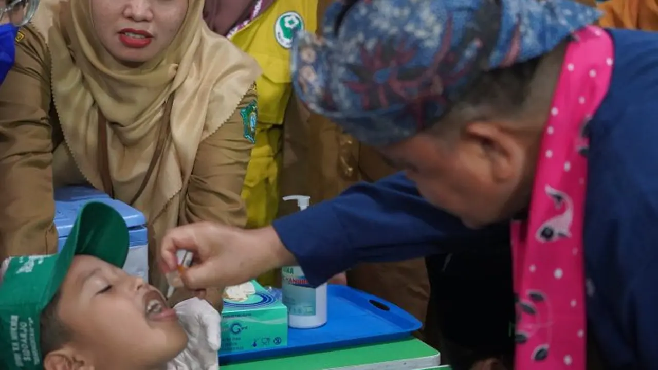 Kemenkes RI lakukan imunisasi tambahan polio di Jateng, Jatim, dan DIY (Foto: Sehat Negeriku)