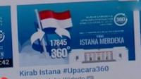 Penonton bisa melihat tampilan video dengan sudut pandang yang diinginkan.